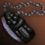 Taik Obsidian Amulet